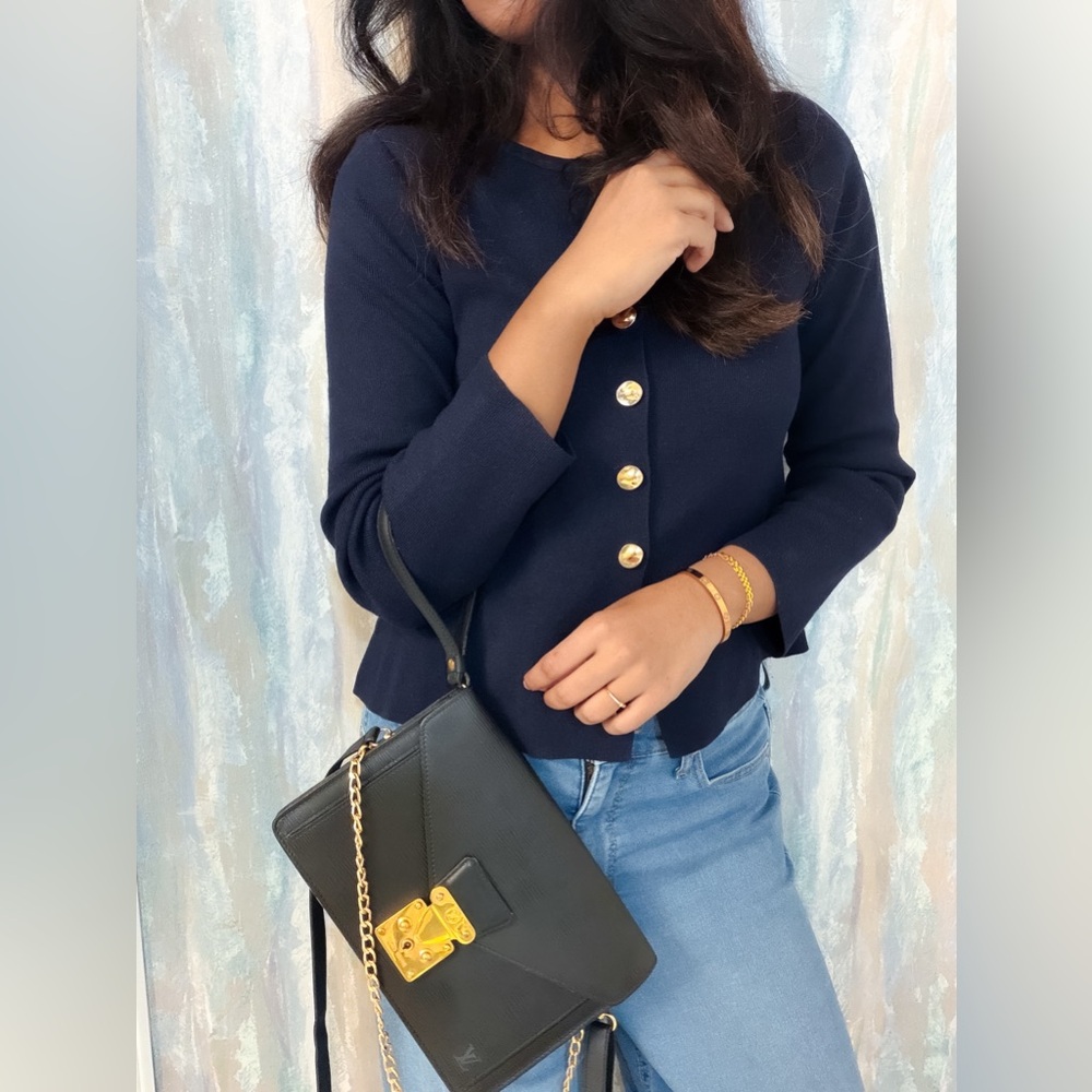 LV Epi Dragonne Sellier leather clutch as crossbody - Picture 15 of 16